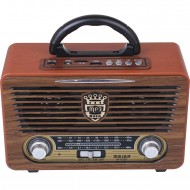 M-115BT Vintage Bluetootlu Nostaljik Radyo Ahşap