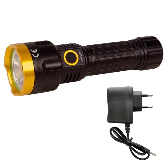 HD-7562 Metal Kasa Waterproof Darbe Dayanıklı LED El Feneri HD-7562 Metal Kasa Waterproof Darbe Dayanıklı LED El Feneri