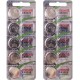 Maxell Cr2025 Lityum Pil 10 lu Blister Saat Pili Düğme Pil Yeni Tarih Lityum, 3 V, 170 mAh
