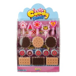 Candy Sweet Oyuncak Pasta Seti 16 Parça