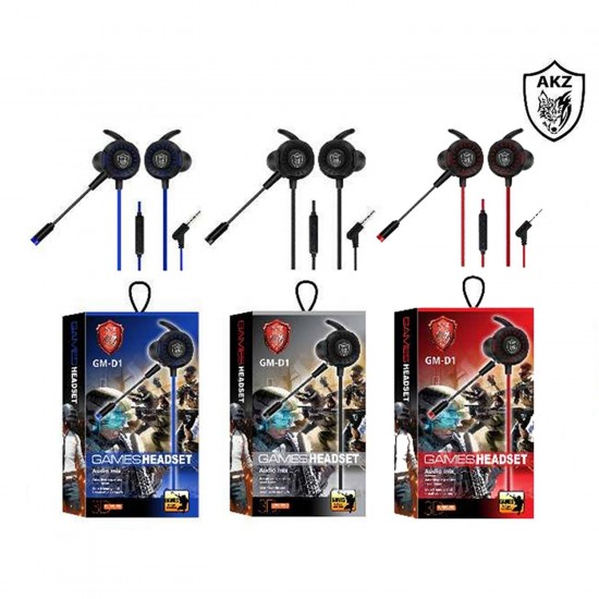 AKZ GM-D1 Mikrofonlu Gaming Oyuncu Kulaklığı AKZ GM-D1 Mikrofonlu Gaming Oyuncu Kulaklığı