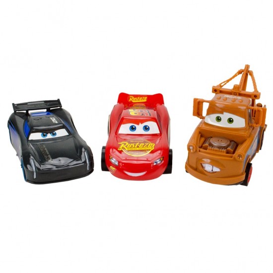 Cars Arabalar Şimşek Mcqueen, Jackson Storm, Mater Oyuncak Seti Cars Arabalar Şimşek Mcqueen, Jackson Storm, Mater Oyuncak Seti