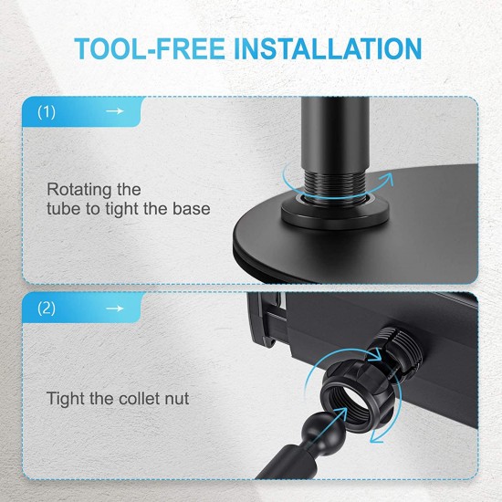 HT-45 Metal Cep Telefonu ve Tablet Standı Döner Başlıklı