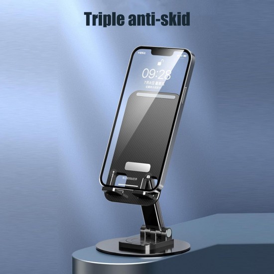 HT-A10 Metal Taban 360 Derece Dönebilir Uzayabilir Masaüstü Telefon Tablet Tutucu Stand Taşınabilir Portatif HT-A10 Metal Taban 360 Derece Dönebilir Uzayabilir Masaüstü Telefon Tablet Tutucu Stand Taşınabilir Portatif