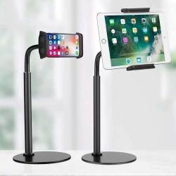 HT-45 Metal Cep Telefonu ve Tablet Standı Döner Başlıklı AK-04