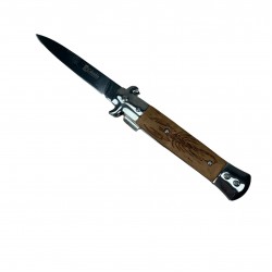 Columbia Tactical Folding Yengeç Çakı Ağaç Saplı Knife Bıçak 