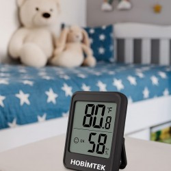 MC40 Dijital Termometre İç Mekan Oda Sıcaklık Nem Ölçer Led Monitör Higrometre Isı Ölçer Derece