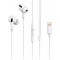HEPU HP-TK02 Titan Series iOS Lightning Bluetooth Kablolu Kulak İçi Kulaklık - Yüksek Kaliteli Stereo Ses Mikrofonlu ve Ergonomik Tasarımlı 1.2M iPhone Uyumlu Kulaklık
