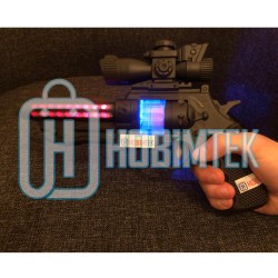Hobtoys Oyuncak Silah Sesli Işıklı Tabanca 29 Cm