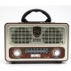 M-111BT Vintage Bluetootlu Nostaljik Radyo Ahşap