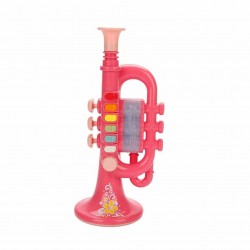 Işıklı Sesli 26 Cm Trompet Oyuncak Müzik Aleti Trampet