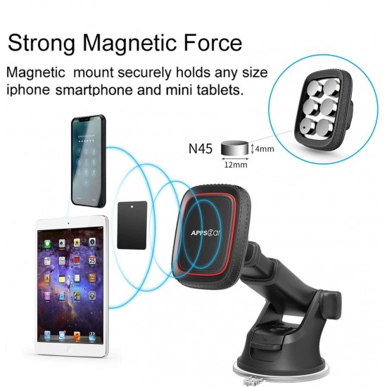 Att-45 Mıknatıslı Manyetik Araba Telefon Tutucu Cam Ve Torpido Için Yüksek Kalite Araç Tutucu