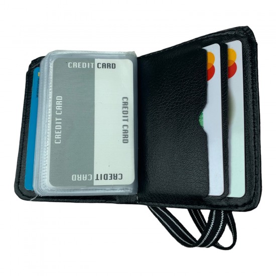 HT-011 Dik Model Erkek Kartlık 17 Kart Alır Kağıt Para Bölmeli Unisex Lastikli Cüzdan RFID HT-011 Dik Model Erkek Kartlık 17 Kart Alır Kağıt Para Bölmeli Unisex Lastikli Cüzdan RFID