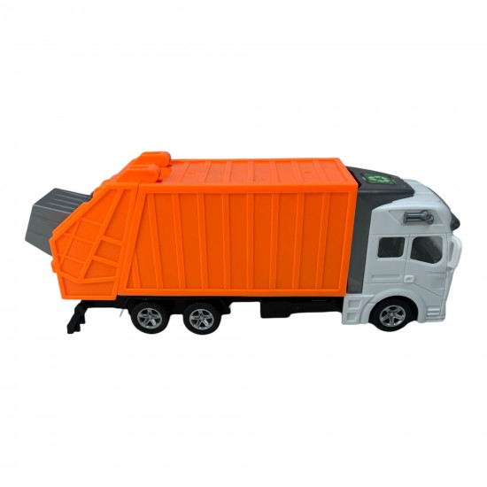 Çek Bırak Çöp Kamyonu 22 Cm Mekanizmalı Çöp Aracı