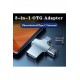 4 in 1 Hub Otg Çevirici Lightning - Type-c - Micro To Usb 3.0 Bellek Okuyucu Adaptör