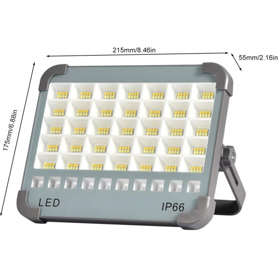 L33 Solar Taşınabilir LED Kamp Lambası 150W 336 LED USB Şarjlı USB + Solar Şarj Su Geçirmez Flaşhör 4 Mod IP66 