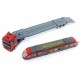 Metal Mega Metro Vagonu ve Taşıyıcı Tır 28 Cm Tır Metal Mega Metro Vagonu ve Taşıyıcı Tır 28 Cm Tır