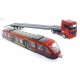 Metal Mega Metro Vagonu ve Taşıyıcı Tır 28 Cm Tır Metal Mega Metro Vagonu ve Taşıyıcı Tır 28 Cm Tır
