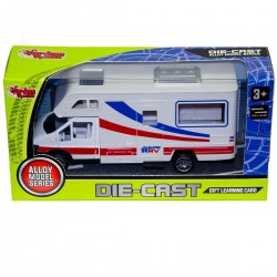 Kutulu Çek Bırak Die-Cast Karavan 21 Cm Metal Kafa