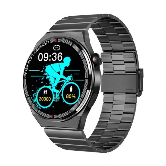 HP-G09 Çift Kordon Akıllı Saat Smart Watch Siri Nfc Gps Kablosuz Şarj Uyku İzleme  NFC