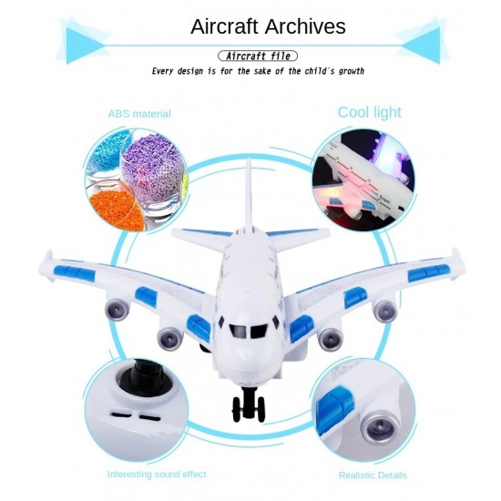 Işıklı Full Fonksiyon Uzaktan Kumandalı Uçak Airbus 22 Cm Işıklı Full Fonksiyon Uzaktan Kumandalı Uçak Airbus 22 Cm