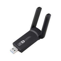 Dual Band USB 3.0 Adaptör Kablosuz Wifi Alıcı AC1300 Wireless Adaptör 2,4g 5g Usb 3.0