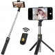 K07 Masaüstü Tripod  Kumandalı Selfie Çubuğu Bluetooth Selfi 70 Cm 