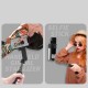 L09 Katlanabilir Cep Gimbal Işıklı Selfie Stick Bluetooth Kablosuz Uzaktan Selfie Çubuğu L09 Katlanabilir Cep Gimbal Işıklı Selfie Stick Bluetooth Kablosuz Uzaktan Selfie Çubuğu