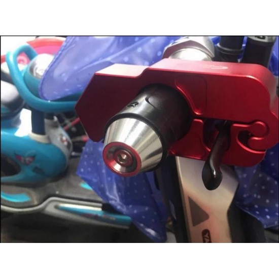 Metal Motosiklet Kilidi Gidon Tipi Motor Kilit Kırılmaz Su Geçirmez Siyah Metal Motosiklet Kilidi Gidon Tipi Motor Kilit Kırılmaz Su Geçirmez Siyah