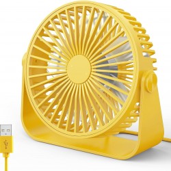Taşınabilir Mini Şarjlı Standlı Masa Üstü Vantilatör Fanı Soğutucu Işıklı 3 Kademe Güçlü Ev Ofis 22 Cm Vantilatör