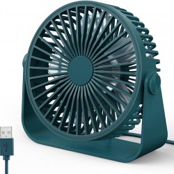 Taşınabilir Mini Şarjlı Standlı Masa Üstü Vantilatör Fanı Soğutucu Işıklı 3 Kademe Güçlü Ev Ofis 22 Cm Vantilatör