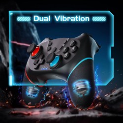 Kablosuz Joystick Wireless Oyun Kolu Nintendo İçin Oyun Kolu Swich Lite Uyumlu Pc Kablolu