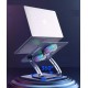 Metal Laptop Standı 360 Derece Dönebilir Rgb Çift Fanlı Premium Serisi Notebook Tutucu Alüminyum Macbook Yükseltici Metal Laptop Standı 360 Derece Dönebilir Rgb Çift Fanlı Premium Serisi Notebook Tutucu Alüminyum Macbook Yükseltici