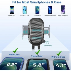 HP-A05 Otomatik Klipsli Araba Telefon Tutucu Ayarlanabilir Cam Ve Torpido Için Yüksek Kalite Tutucu Premium