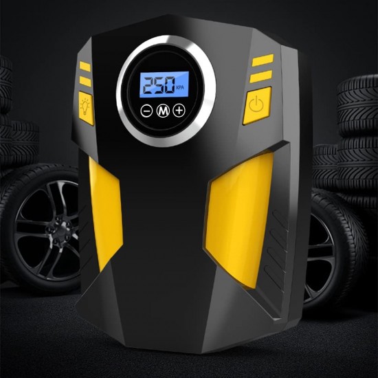 Dijital Lastik Şişirme 12V DC Taşınabilir Hava Kompresörü 150 PSI Lastik Pompası Basınç Göstergeli Fener ST-5002 Dijital Lastik Şişirme 12V DC Taşınabilir Hava Kompresörü 150 PSI Lastik Pompası Basınç Göstergeli Fener ST-5002