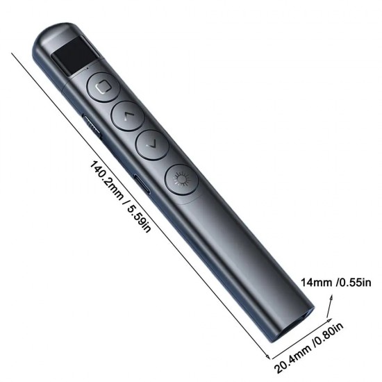 Dijital Ekranlı Şarjlı Lazer Sunum Kumandası Şarj Göstergeli Lazer Powerpoint Laser Pointer Slayt Atlatıcı Dijital Ekranlı Şarjlı Lazer Sunum Kumandası Şarj Göstergeli Lazer Powerpoint Laser Pointer Slayt Atlatıcı