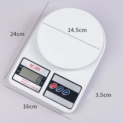 SF 400 Dijital Mutfak Terazisi (7KG / 1GR) Hassas Tartı Kilo Ölçer