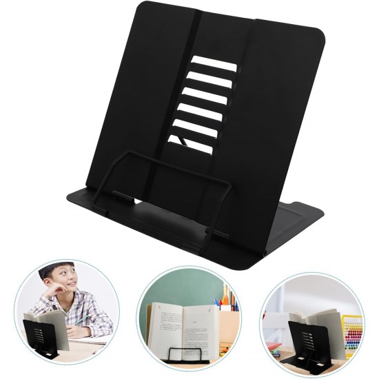 Metal Kitap Okuma Standı 6 Kademe Ayarlanabilir Kitap Tutucu Ofis Çalışma Ders Metal Kitap Okuma Standı 6 Kademe Ayarlanabilir Kitap Tutucu Ofis Çalışma Ders