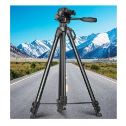 HT-T04 Alüminyum 173 Cm Tripod Profesyonel Taşınabilir Dslr Cep Telefonu Tripodu
