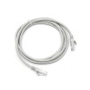 Rt-04 CAT6 Ethernet Kablosu 10 Metre Gri 1000 Mbps Veri Aktarım Hızı İnternet Kablosu Modem
