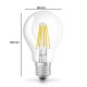Rustik Ampül 6W=60W A60 E27 2800K Sarı Işık 720 Lümen Filament Led Ampul 11302