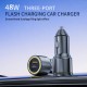 Hepu Hp-782 Araç Içi Şarj Cihazı 3.1A Pd 48 Watt Fast Hızlı Şarj Aleti Metal Çakmaklık Şarj Type C 2-Port Işıklı Hepu Hp-782 Araç Içi Şarj Cihazı 3.1A Pd 48 Watt Fast Hızlı Şarj Aleti Metal Çakmaklık Şarj Type C 2-Port Işıklı
