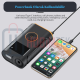YS002 Taşınabilir Şarjlı Pompa Araç Oto Lastik Şişirme Pompası 160 PSI Kompresör Powerbank Led Işıklı 