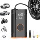 YS002 Taşınabilir Şarjlı Pompa Araç Oto Lastik Şişirme Pompası 160 PSI Kompresör Powerbank Led Işıklı 