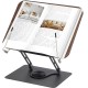 HT-907 Metal Ahşap Kitap Okuma Standı 360 Dönebilen Katlanabilir Masaüstü Rahle Laptop Standı Tablet HT-907 Metal Ahşap Kitap Okuma Standı 360 Dönebilen Katlanabilir Masaüstü Rahle Laptop Standı Tablet