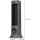 HP-F21 USB Şarjlı Sessiz Kule Tipi Masaüstü Mini Fan 3 Kademe Ofis Tipi Soğutucu Kule Fanı