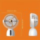 HEPU HP-F07 USB Şarjlı Sessiz Masaüstü Mini Fan 360° Ayarlanabilir Gövde Vantilatör HEPU HP-F07 USB Şarjlı Sessiz Masaüstü Mini Fan 360° Ayarlanabilir Gövde Vantilatör