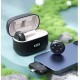 Ht-K31Pro İkili Kablosuz Yaka Mikrofonu  Dijital Ekranlı  Düğme Tipi Tasarım  iOS/Type-C Uyumlu  Gürültü Engelleme 