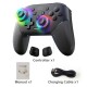 S-80 RGB Kablosuz Joystick Wireless Oyun Kolu PC/Switch/Oled İçin Oyun Kolu Nintendo Swich Uyumlu Pc Laptop