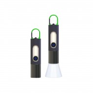 HP-836 Su Geçirmez Uzun Menzilli LED El Feneri – 5730 LED, 5V USB Şarjlı, Taşınabilir Askılı Tasarım